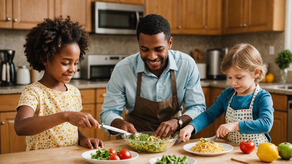 Cuisiner avec les enfants sans se ruiner