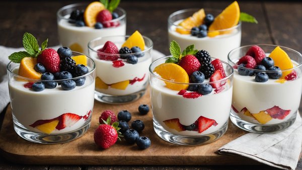 Astuces incontournables pour préparer une mousse de yaourt légère et éphémère, sublimée par des fruits frais délicieux